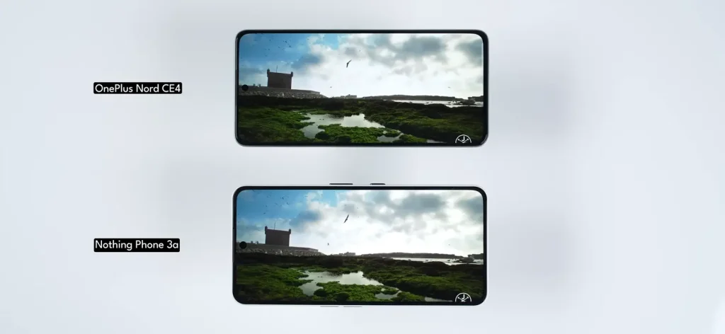 vNothing Phone 3a vs OnePlus Nord CE 4 Display 2